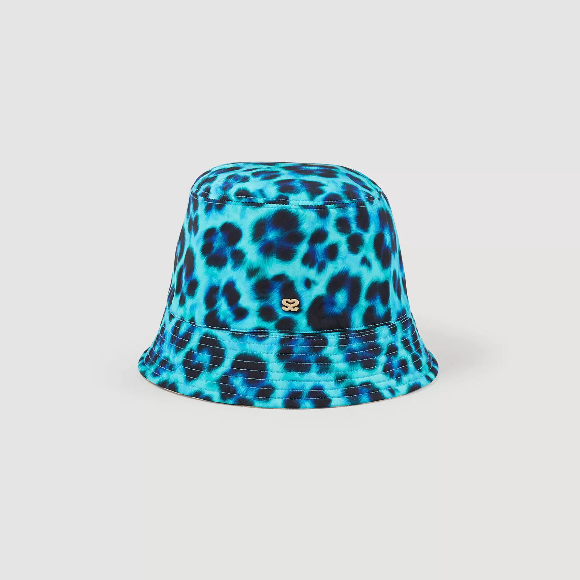 New Cappello Reversibile Leopardato Donna Cappelli E Cappelli Da Pescatore