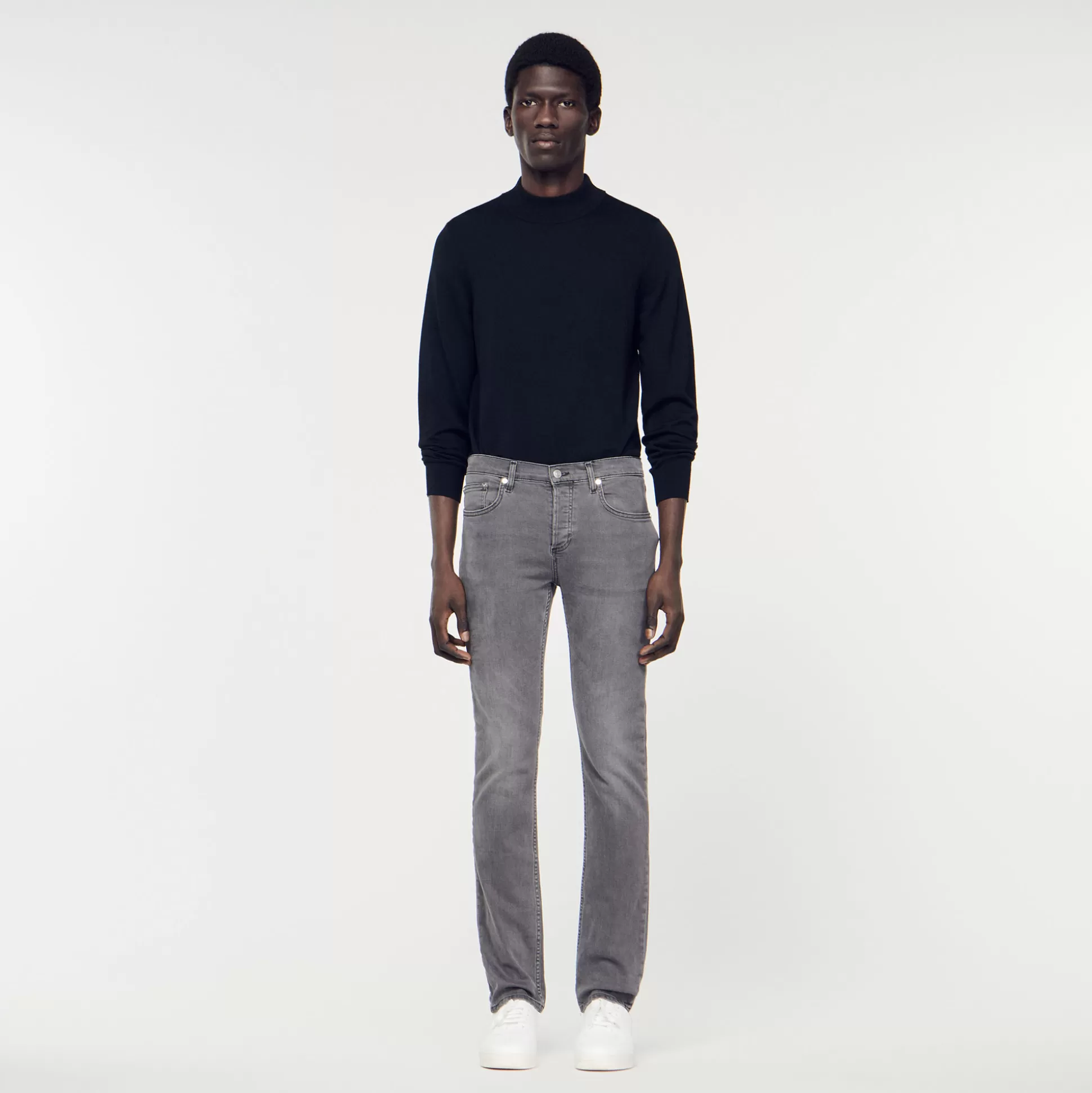 Fashion Jeans Grey Delave Uomo Jeans