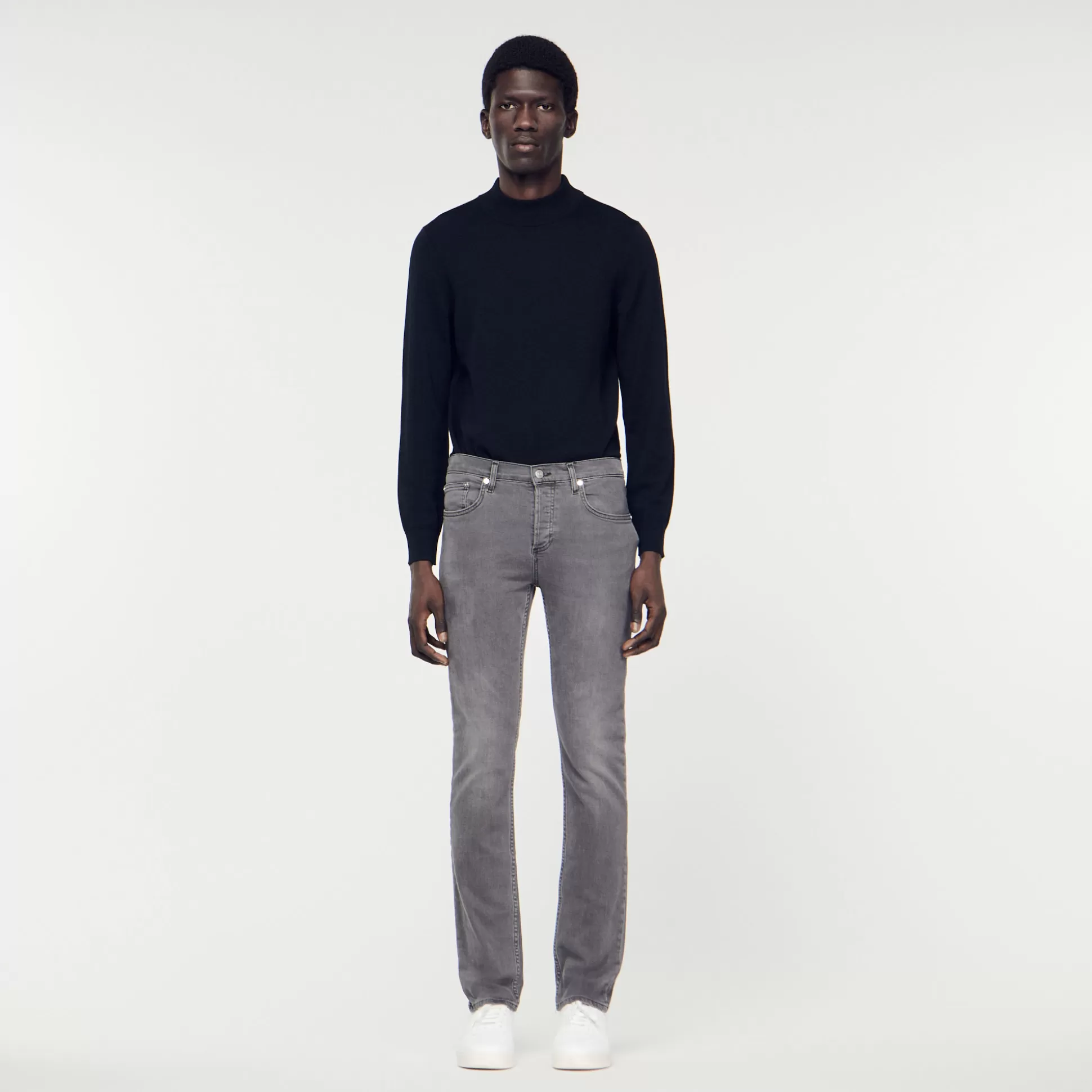 Fashion Jeans Grey Delave Uomo Jeans