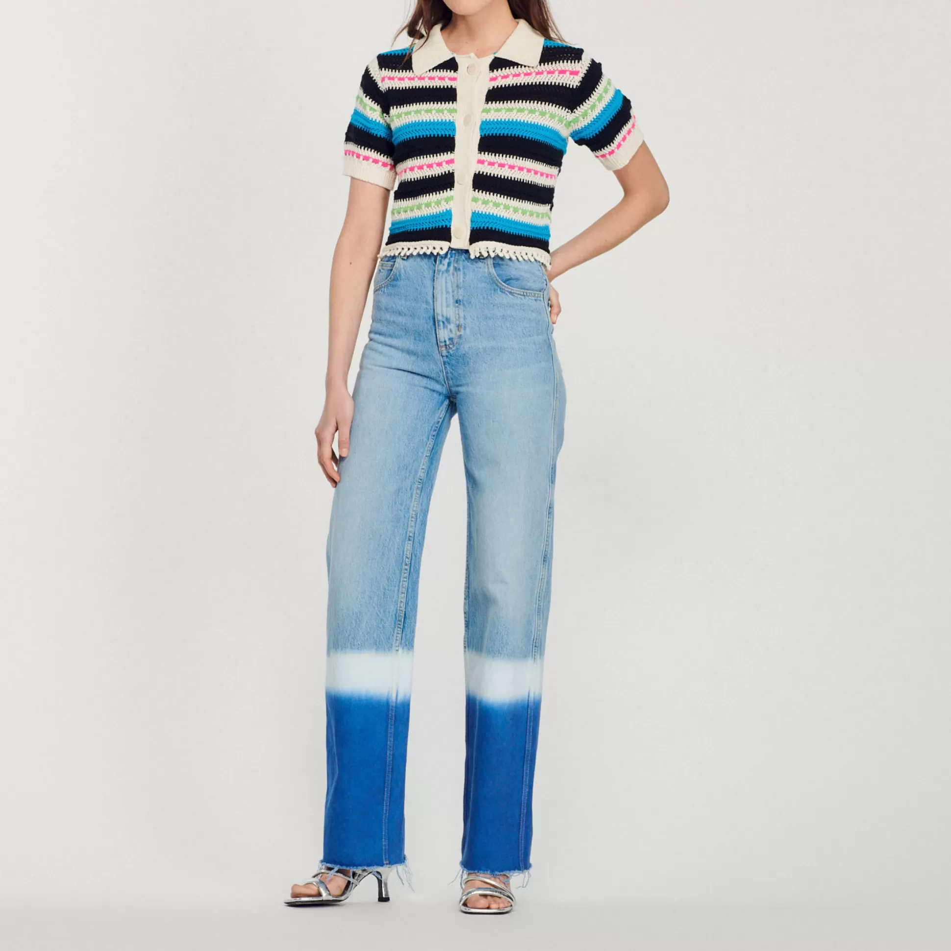 Hot Jeans Tie & Dye Donna Jeans