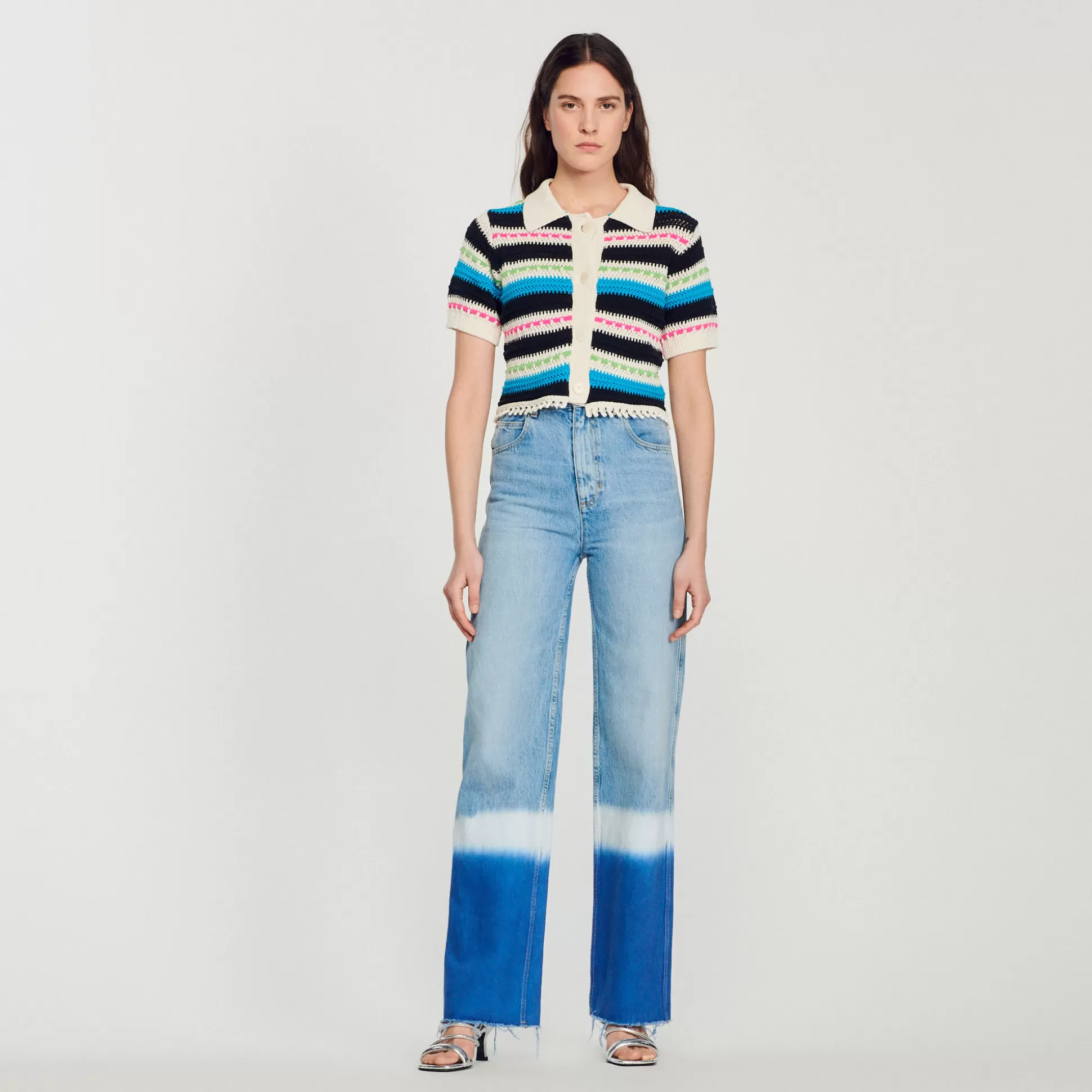 Hot Jeans Tie & Dye Donna Jeans