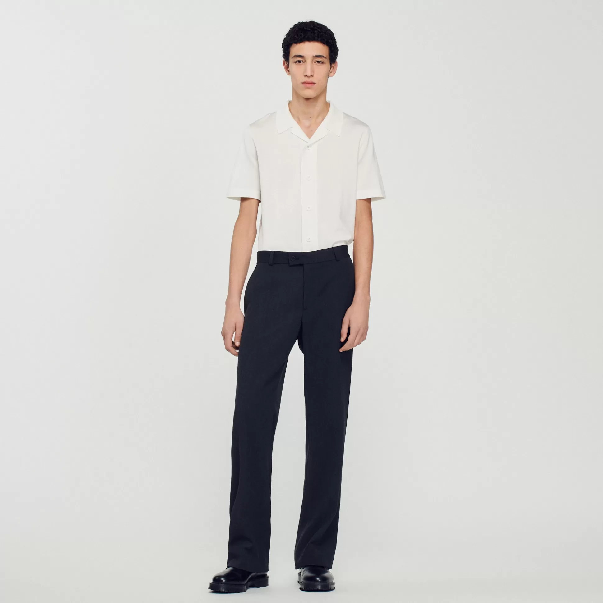 Cheap Pantaloni In Misto Lana Uomo Pantaloni & Short